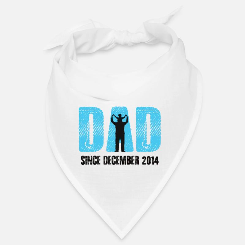 Proud Dad Since December 2014 Bandana