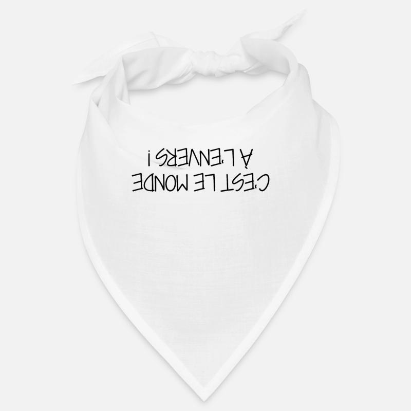 A l'Envers - Citation - Humour - Comique - Fun Bandana