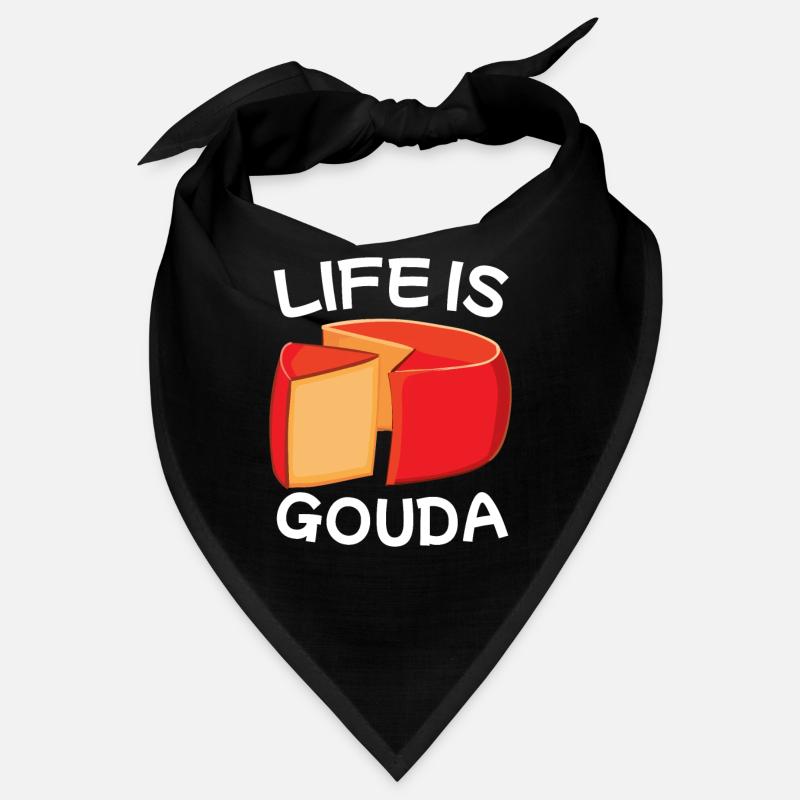 Morceau de fromage Gouda Bandana