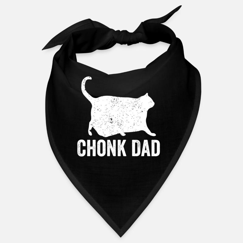 Chonk Meme Cat Chonk Papa Bandana