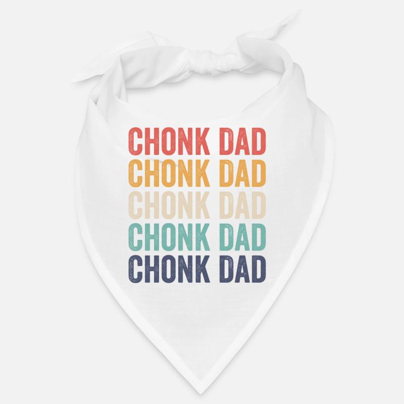 Chonk Meme Katze Chonk Dad Bandana