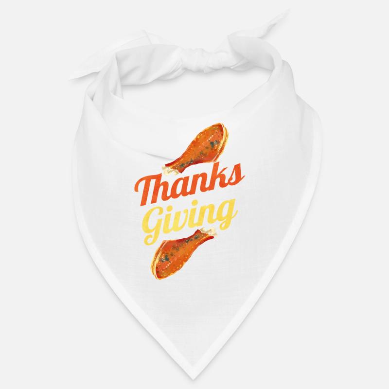 Cuisses de dinde rôties Pirons de dinde Thanksgiving Bandana