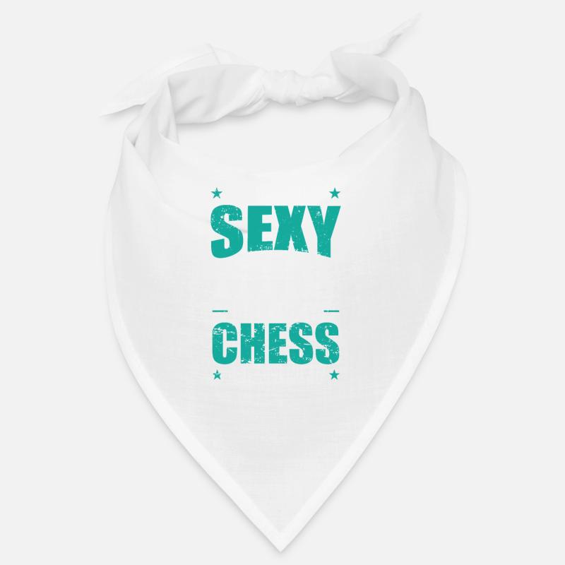 I hate being Sexy but I play Chess Schach Bandana