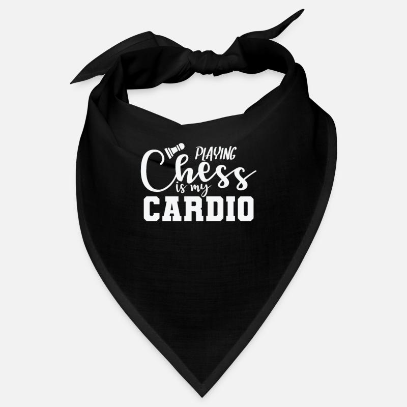 Playing Chess is my Cardio Chess Brain Teaser Bandana