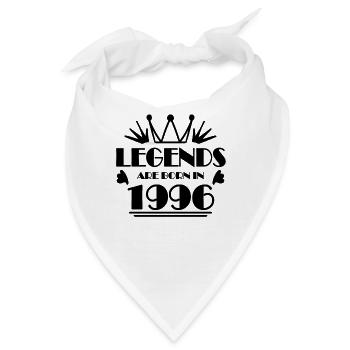 1996 - Jahrgang 1996 - Bandana - Weiß - Vorne