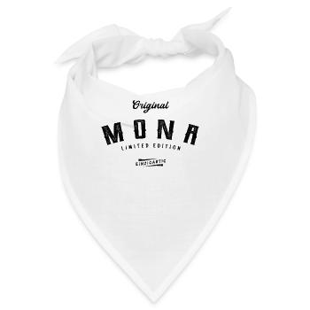 Mona Limited Edition - Bandana - Weiß - Vorne