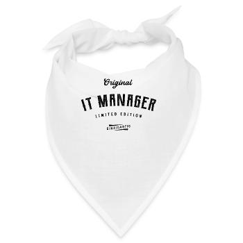 IT Manager Limited Edition - Bandana - Weiß - Vorne
