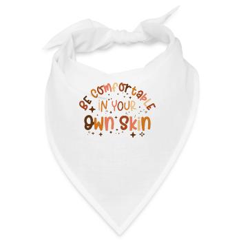 Ermutigende Positivität Inspirierender Motivator - Bandana - Weiß - Vorne