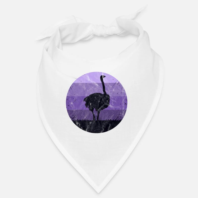 Strauß Geschenk Kinder Mädchen Jungs Ostrich Bandana