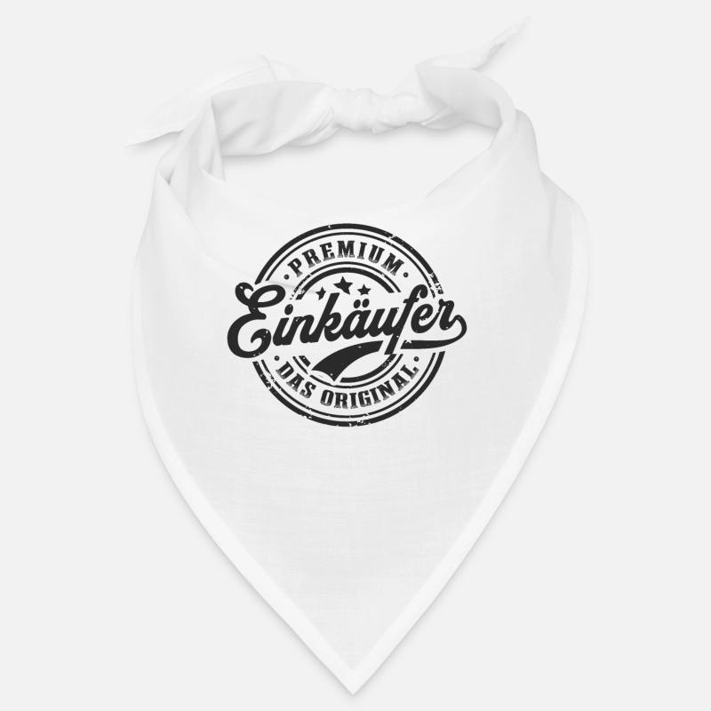 Einkäufer Original Beruf Lustiges Einkauf - Bandana - Weiß
