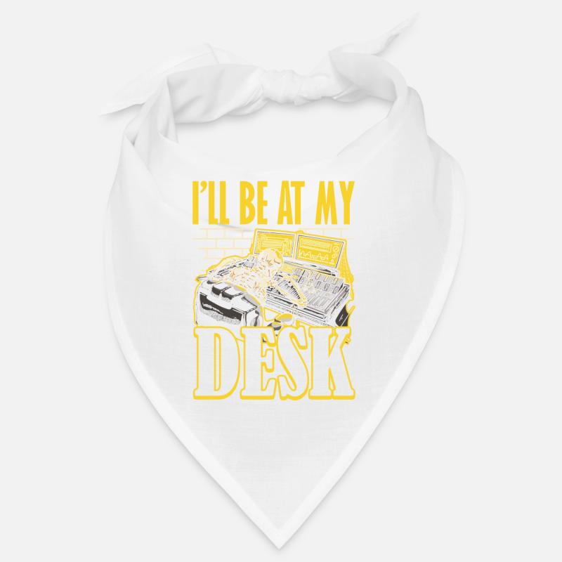 Ill be at My Desk Tontechniker Bandana
