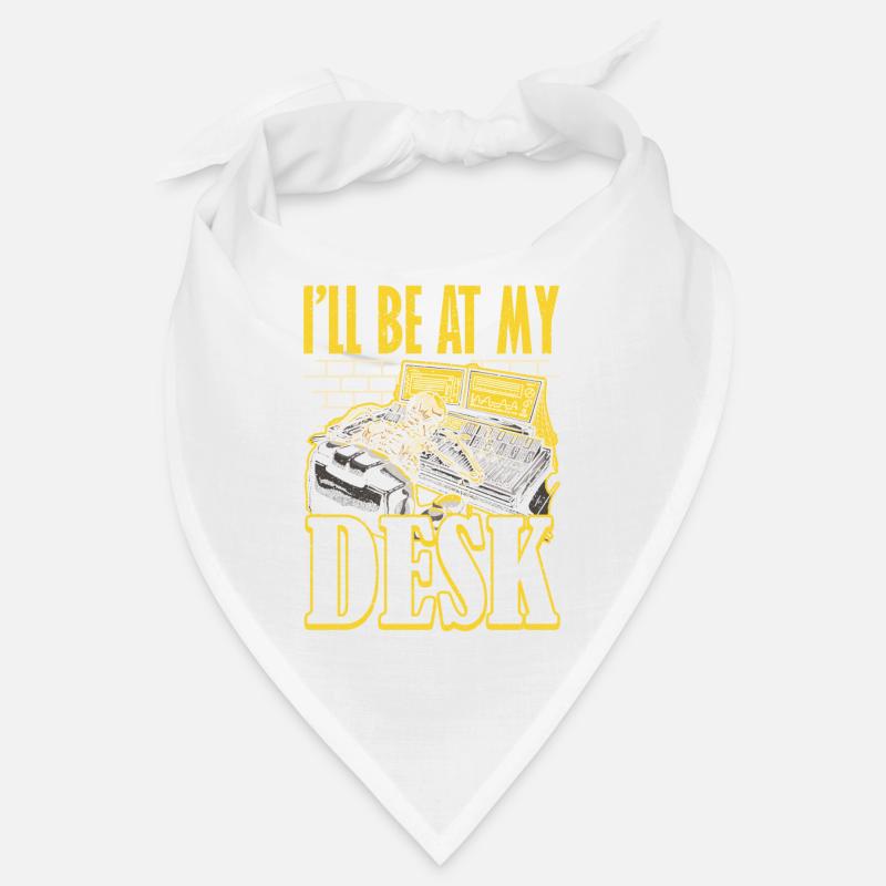 Ill be at My Desk Tontechniker Bandana