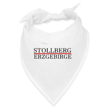 Stollberg Erzgebirge - Bandana - Weiß - Vorne