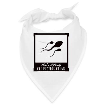 Altes Foto - Spermium - Bandana - Weiß - Vorne