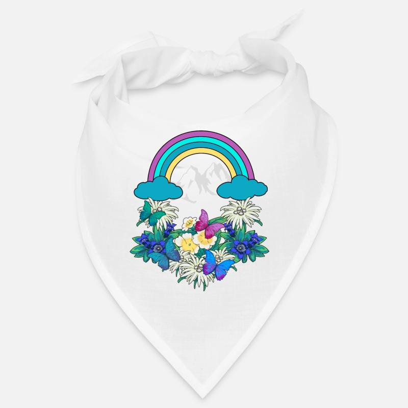 Austria Tyrol Rainbow Spring Nature Alm Bandana