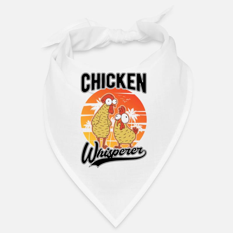 Poulets Chuchoteur Élevage de poulets Éleveur de poulet Bandana