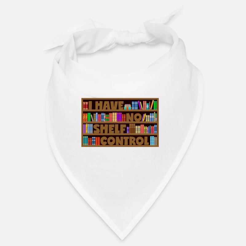 Bücherregal Wortwitz Bücher Spruch Bandana