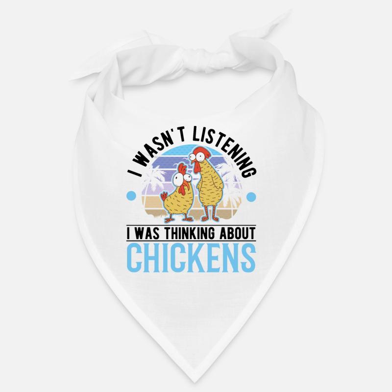 Poulets Élevage de poulets Éleveur de poulet Bandana