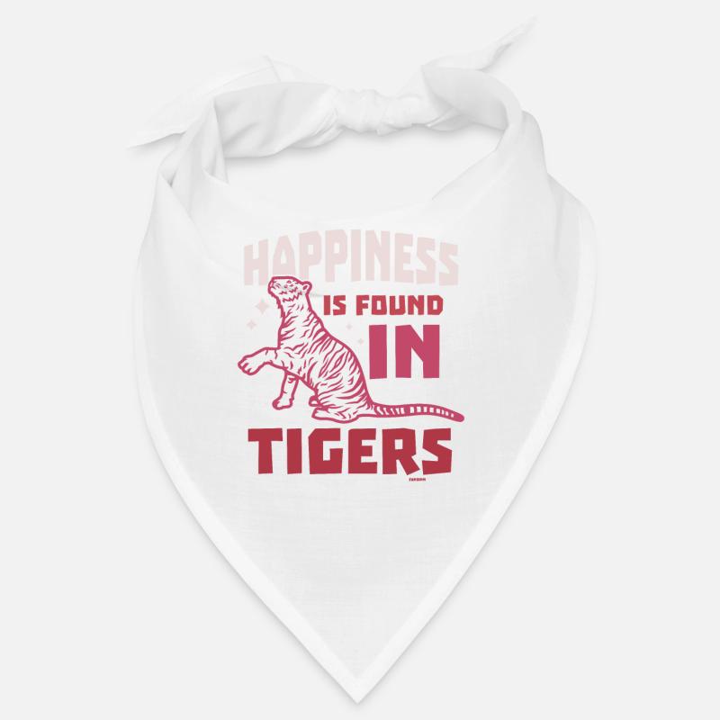 Le bonheur se trouve chez les tigres Bandana