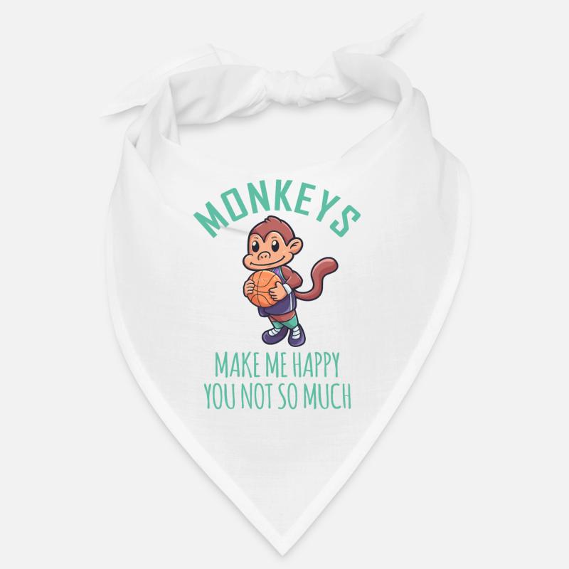 Basketball Ape Chimpanzee Sport Bandana