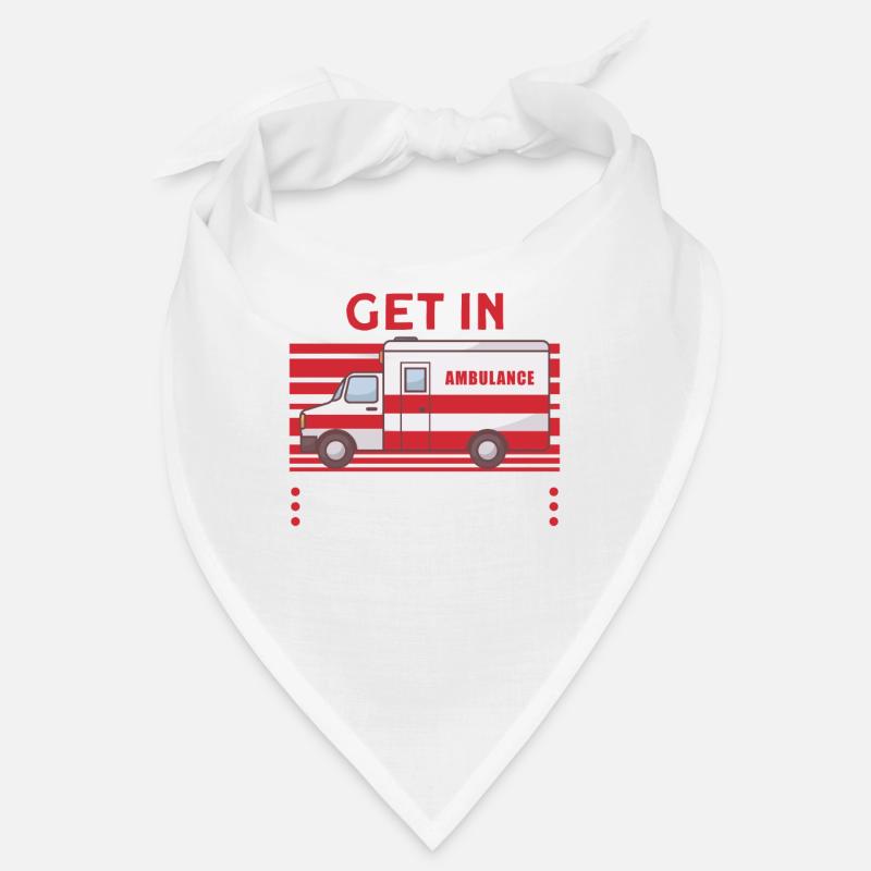 Paramedic First Responder Ambulance Driver Bandana