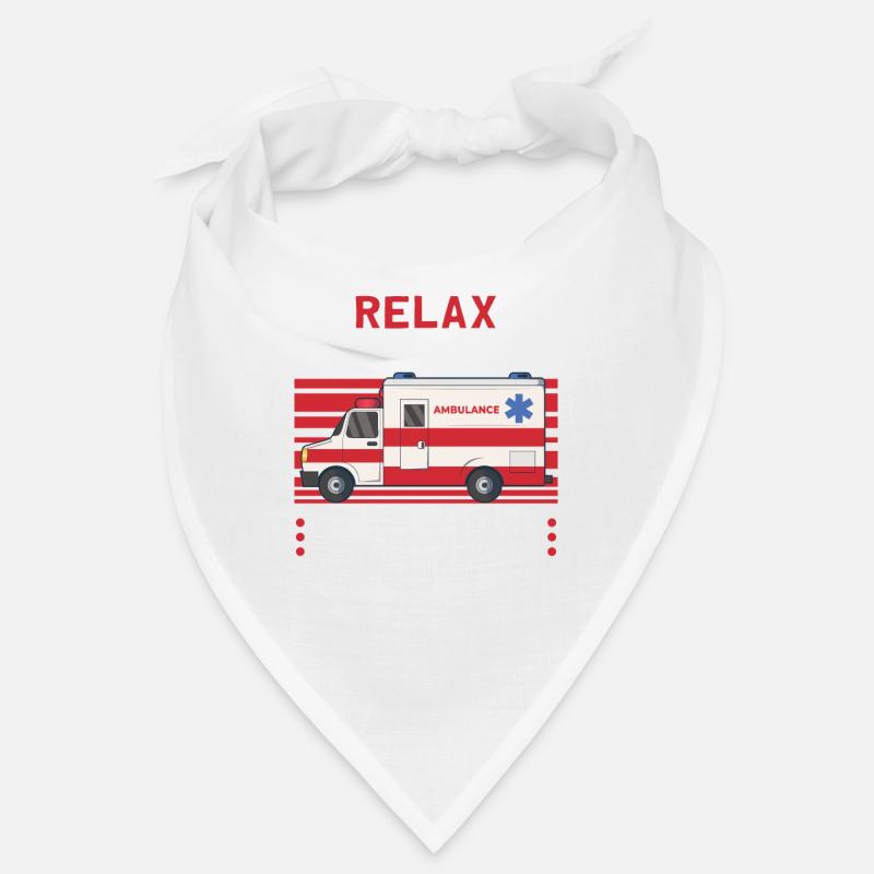 Paramedic First Responder Ambulance Driver Bandana