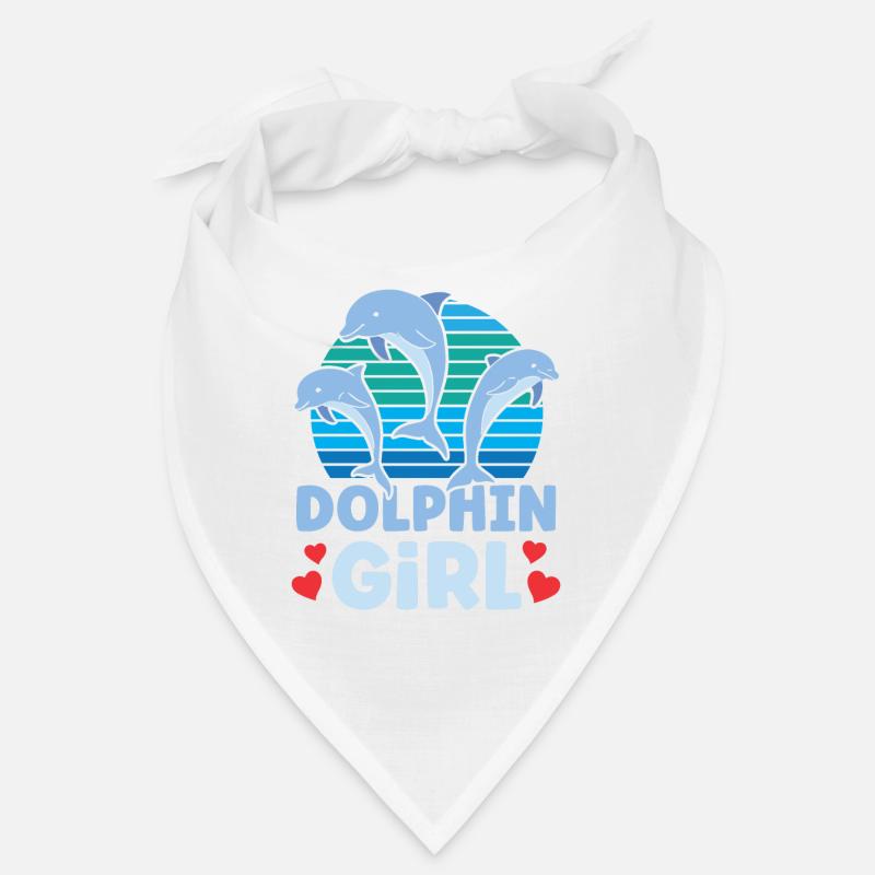 Dolphin Girl Dolphins Dolphins Dolphin Lovers Bandana