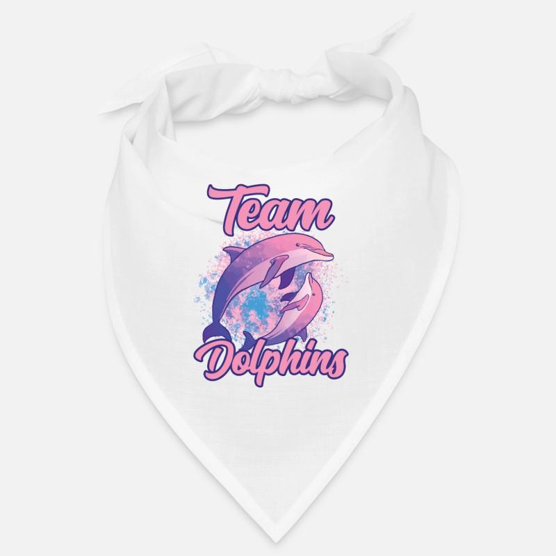 Team Dolphins Lovers Dolphin Dolphin Dolphins Bandana