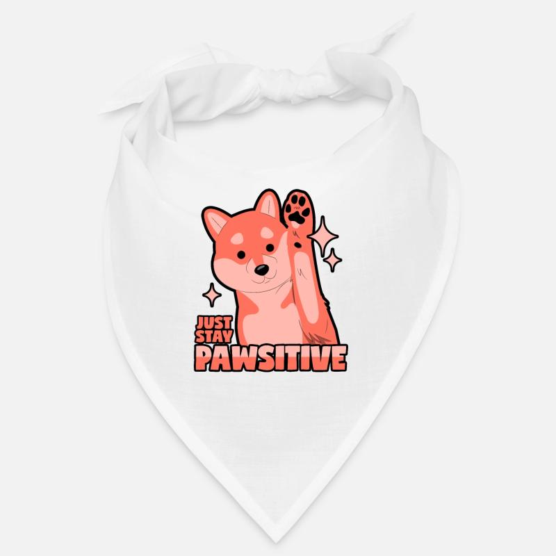 Chien optimiste : Pawsitive Bandana