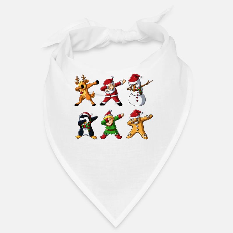 Weihnachten Dabing Santa Elf Lebkuchen Schneemann Bandana