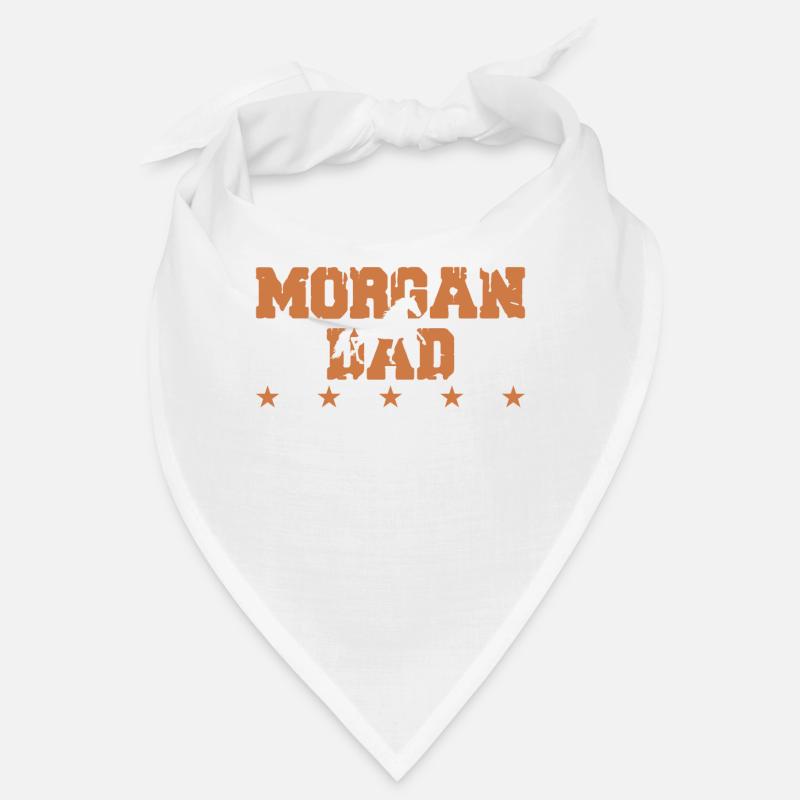 Pferdevater - Morgan - Bandana - Weiß