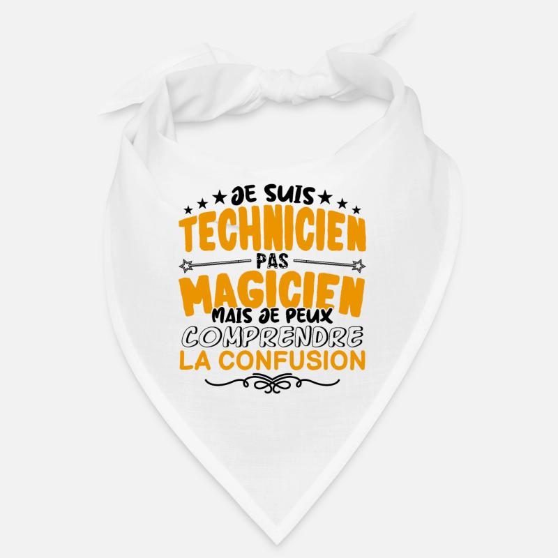 Technicien pas Magicien | le Meilleur Technicien Bandana