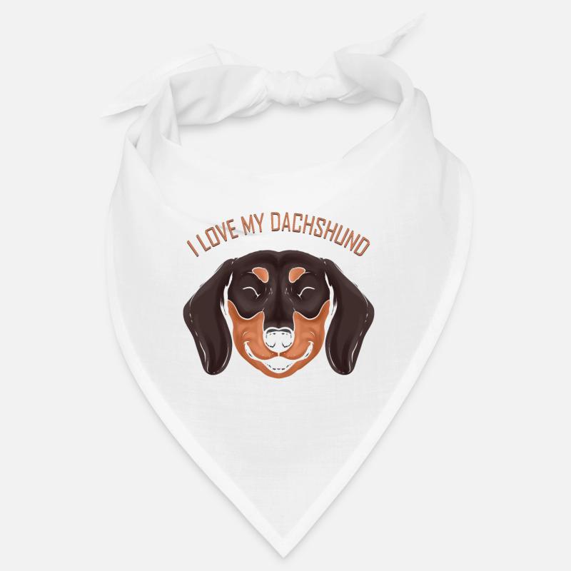Dog Lover - J’aime mon teckel Bandana