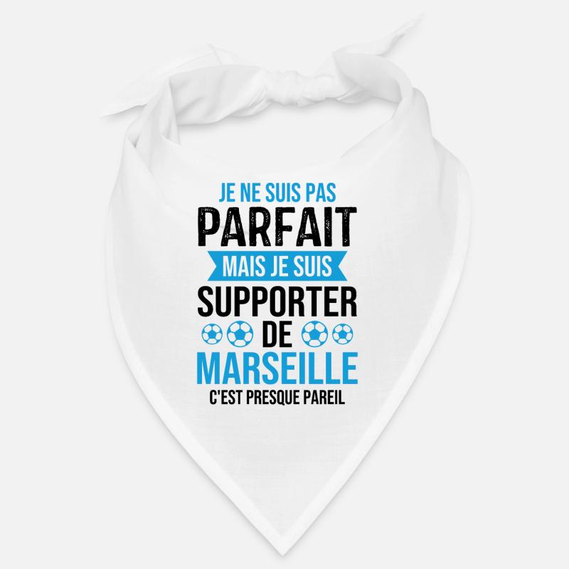 Je suis supporter de Marseille Bandana