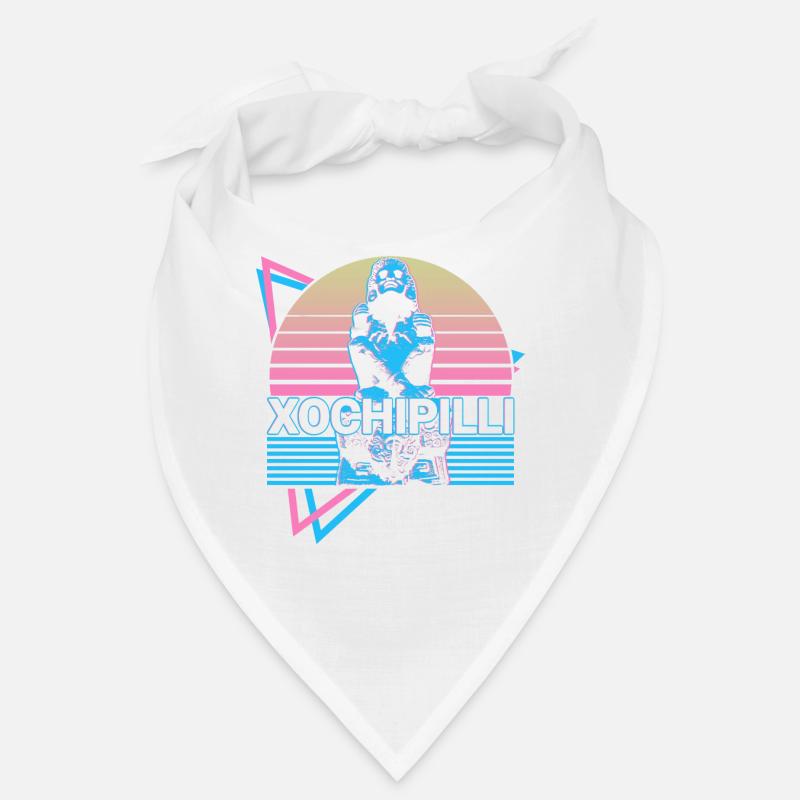 Xochipilli Aztec God Rétro Bandana