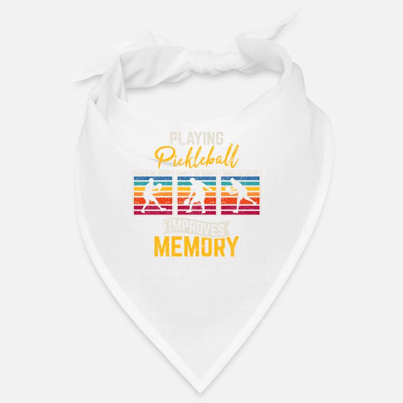 Playing Pickleball Improves Memory Funny Picklebal Bandana