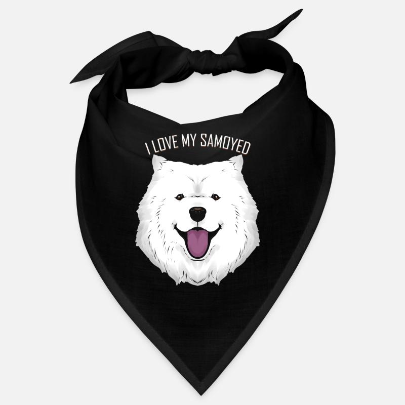 Dog Lover - J’aime mon Samoyède Bandana