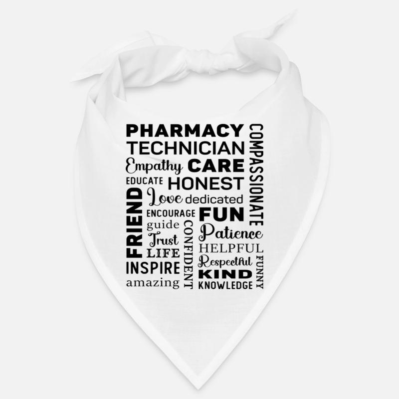 Pharmacy Technician Tech Medicine Pharmacist Bandana