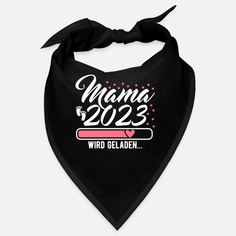Mama 2023 Mutter werden in Schwangerschaft Baby Bandana