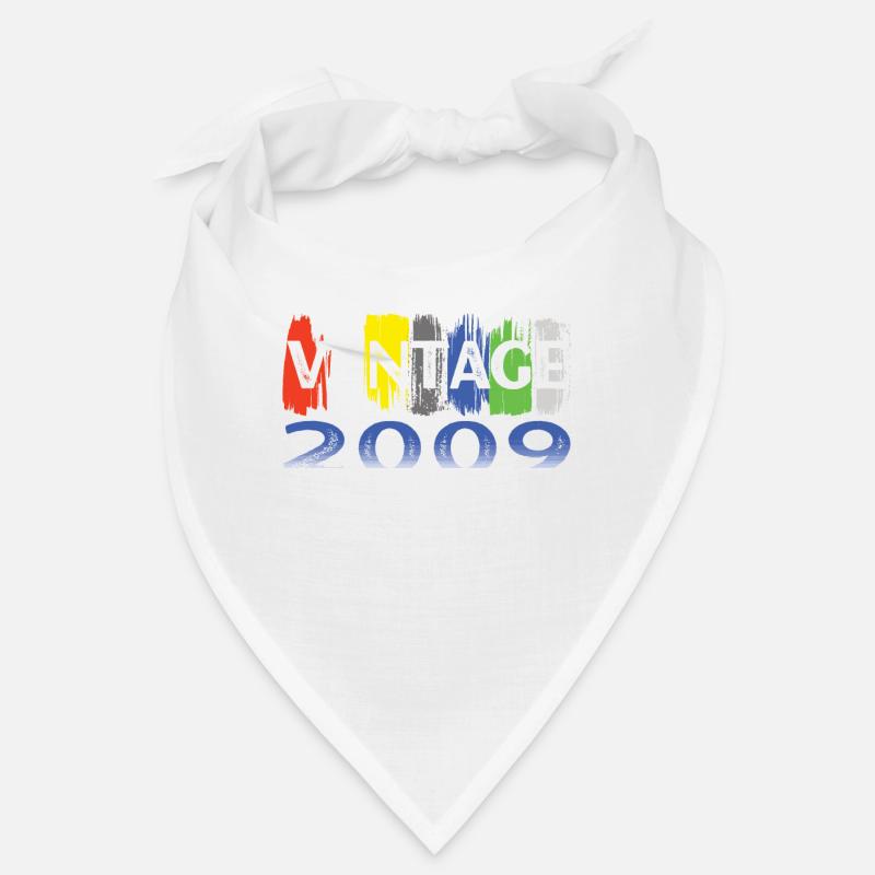 Fantastisch Seit 2009 Retro 13. Bitrthday Bandana