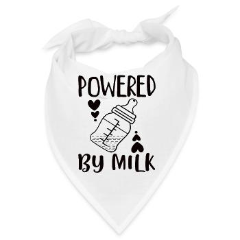 Neugeborenes Baby Kind Geburt Nahrung Milch - Bandana - Weiß - Vorne