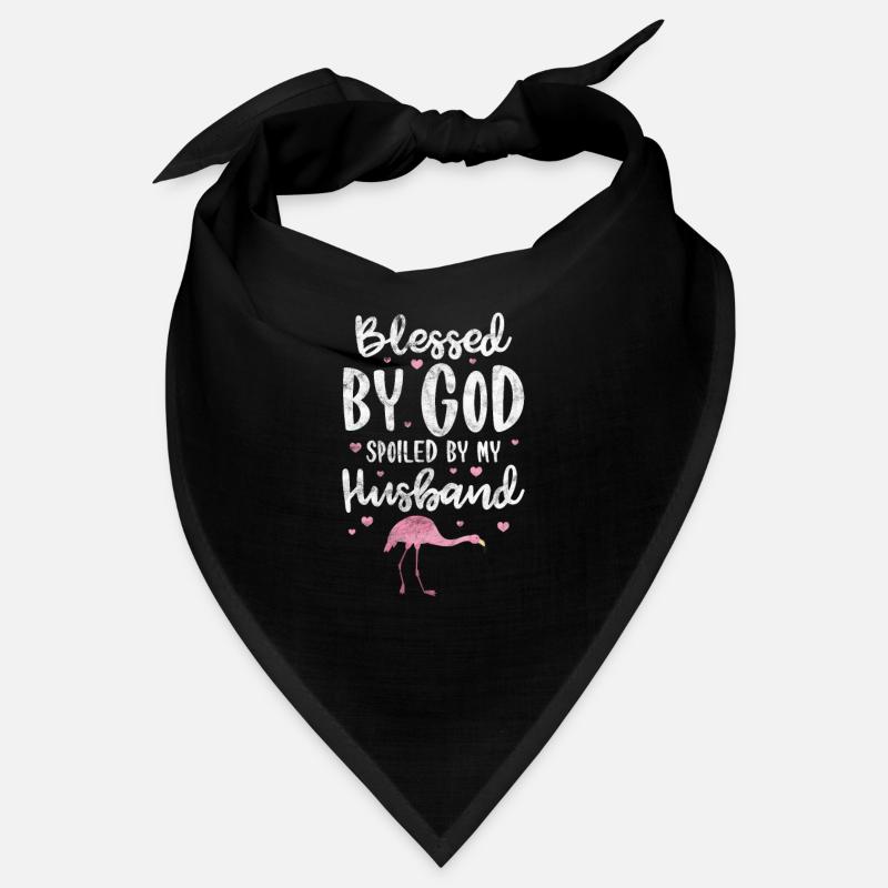 Flamingo God Husband Bandana