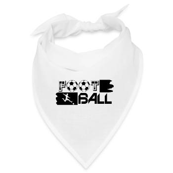 Fußball Jungen - Bandana - Weiß - Vorne
