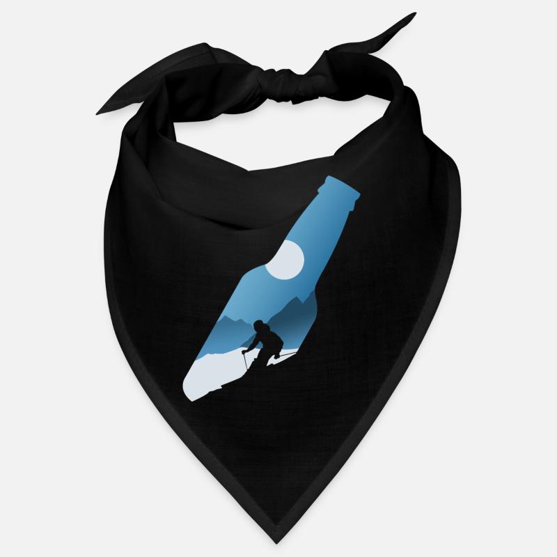 Apres Ski Beer Skiing Mountains Ski Bandana