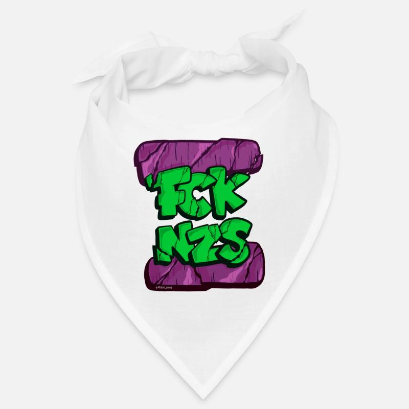 FCKNZS vert violet Bandana