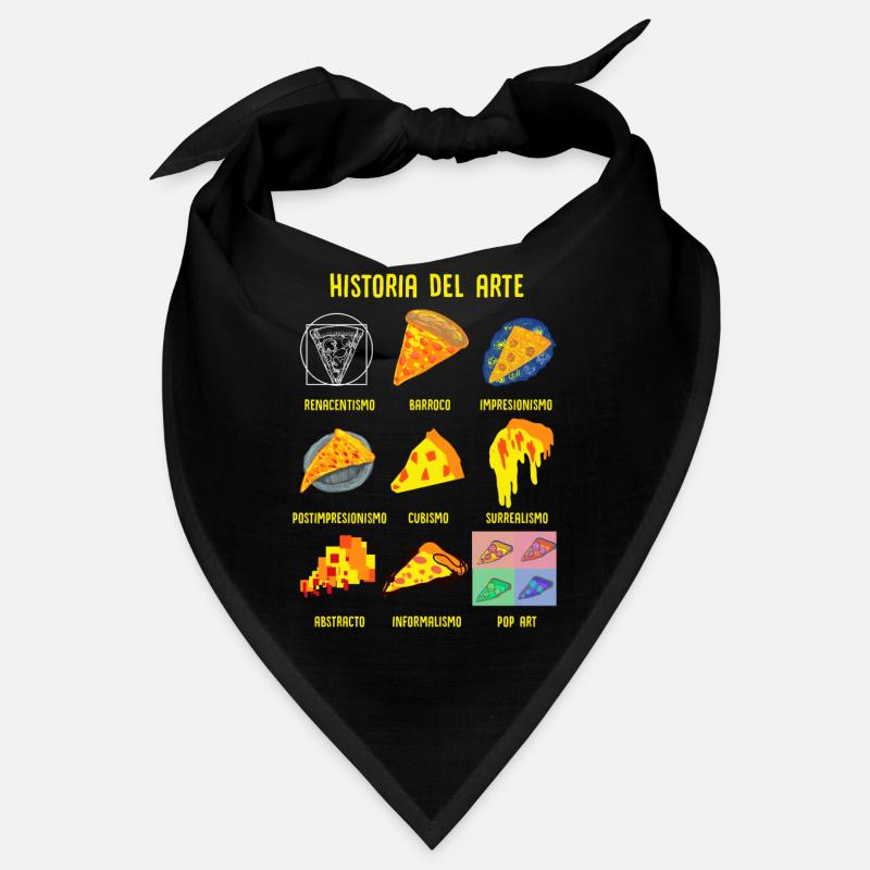Geschichte der klassischen Kunst Fun Pizza Bandana