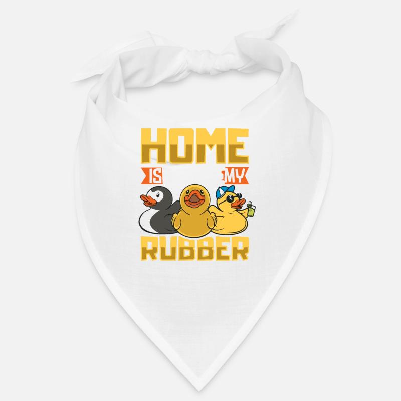 Canards en caoutchouc Canard Duck Lovers Salle de bain Bandana