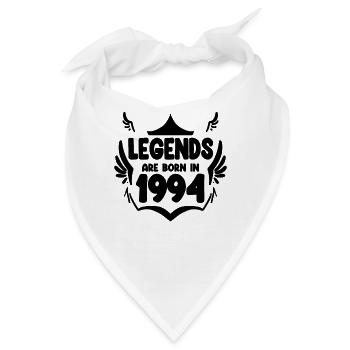 1994 - Jahrgang 1994 - Bandana - Weiß - Vorne