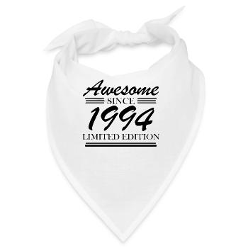 1994 - Jahrgang 1994 - Fantastisch seit 1994 - Bandana - Weiß - Vorne