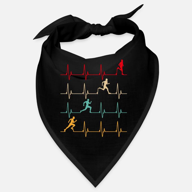 Running Dad Loves To Run Cool Marathon Runner Bandana